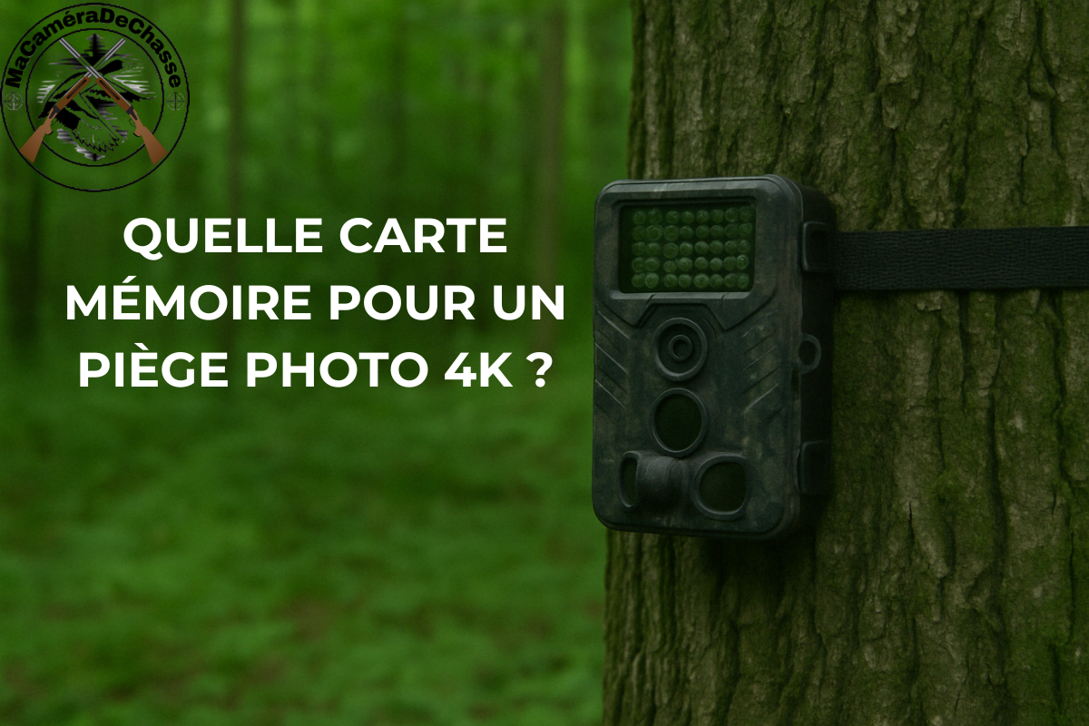 PIÈGE PHOTO SUR UN ARBRE QUI PARLE DE CARTE SD