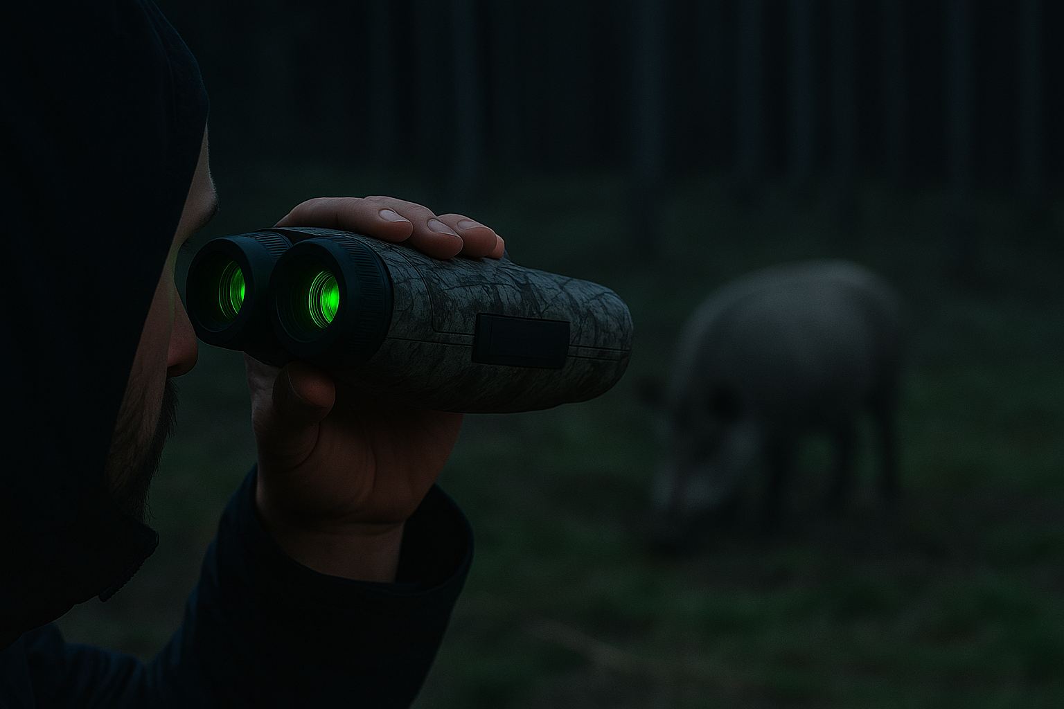 Jumelles de vision nocturne pour paintball et airsoft : que vaut le matériel militaire civilisé ?