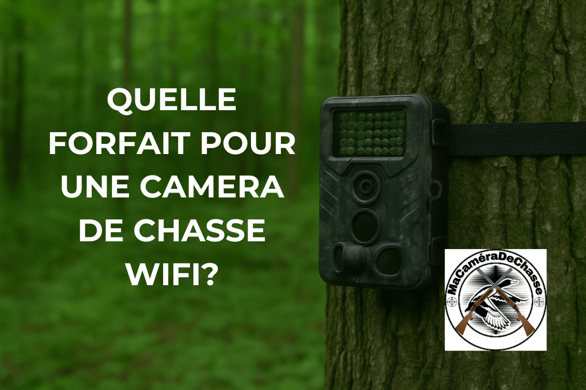 Quel forfait pour une caméra de chasse Wi-Fi ?