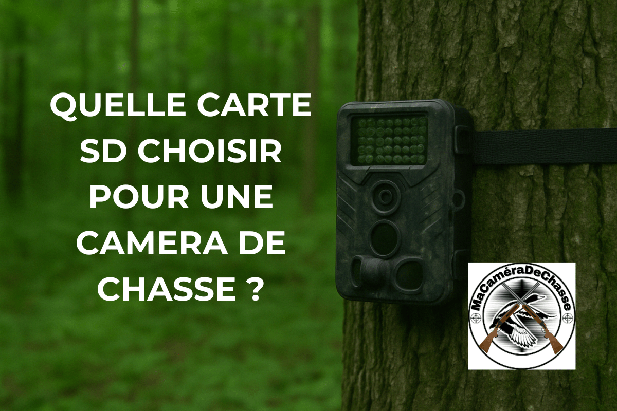 Quelle carte SD pour une caméra de chasse ?